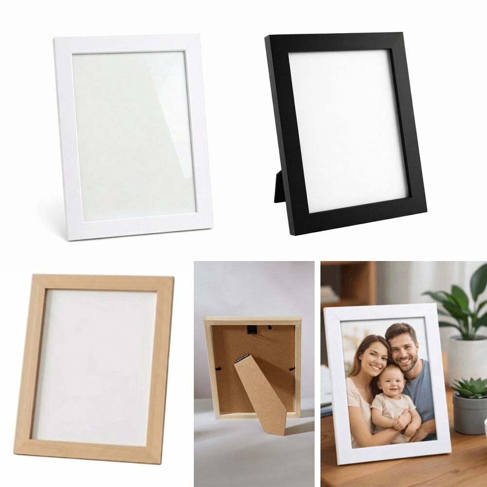 Bamboo Photo Frame - Neuer 5/7/8 Zoll Holz-Bilderrahmen Schattenbox Wanddekoration