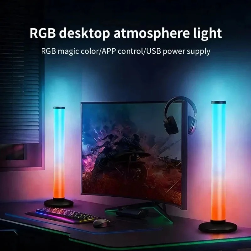 Home Decor Free App - RGB LED-Lichtleiste USB-betrieben, Smart-TV Ambientebeleuchtung mit