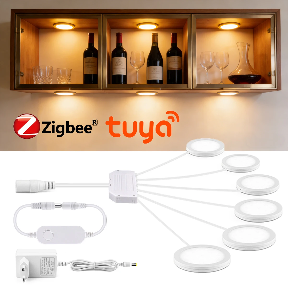 Home Decor Free App - Smart Home Zigbee Tuya Sprachsteuerung LED-Licht