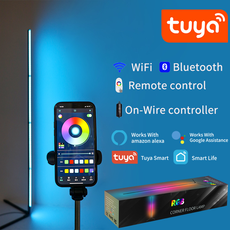 Home Decor Free App - Tuya RGBIC LED Stehlampe 180CM Smart