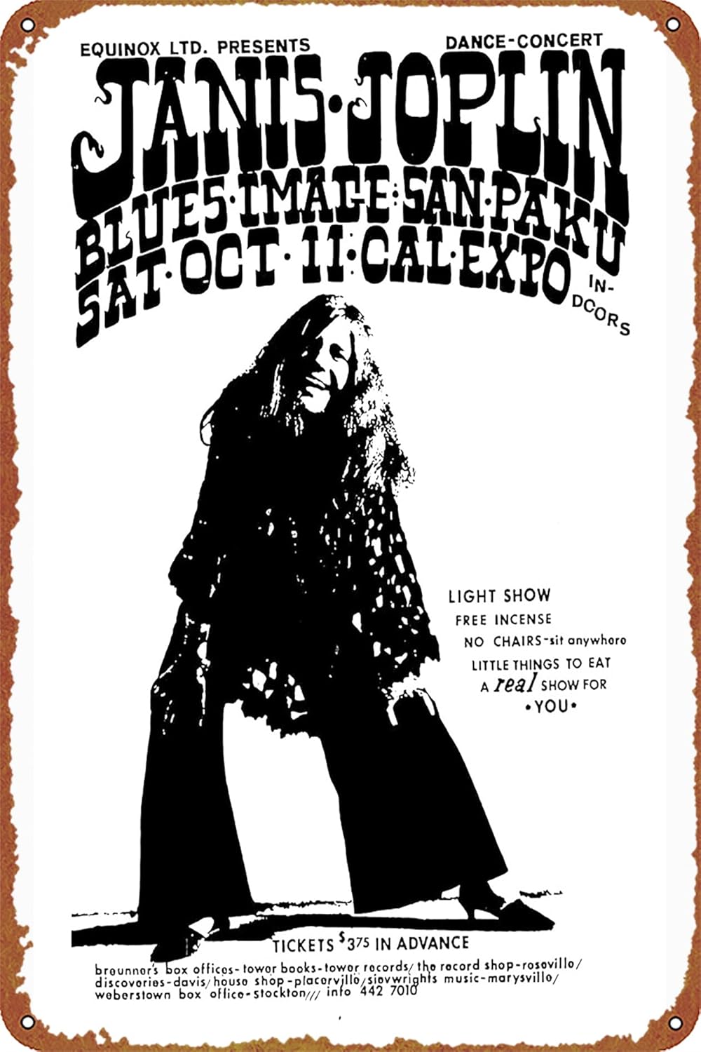 Home Decor Expo - 1969 Janis Joplin bei Cal Expo