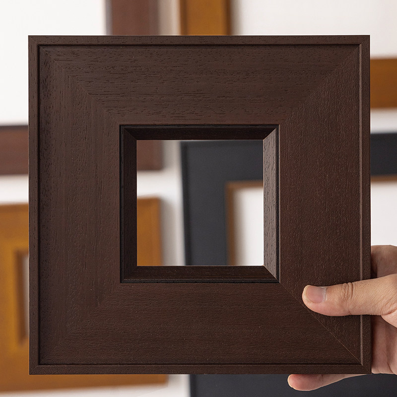 Bamboo Photo Frame - Der maßgefertigte Massivholzdruck ist ein schlichter,