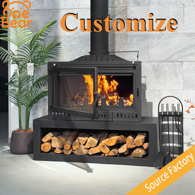Home Decor Accessories - Anpassbarer Einbau-Holzofen im europäischen Stil mit
