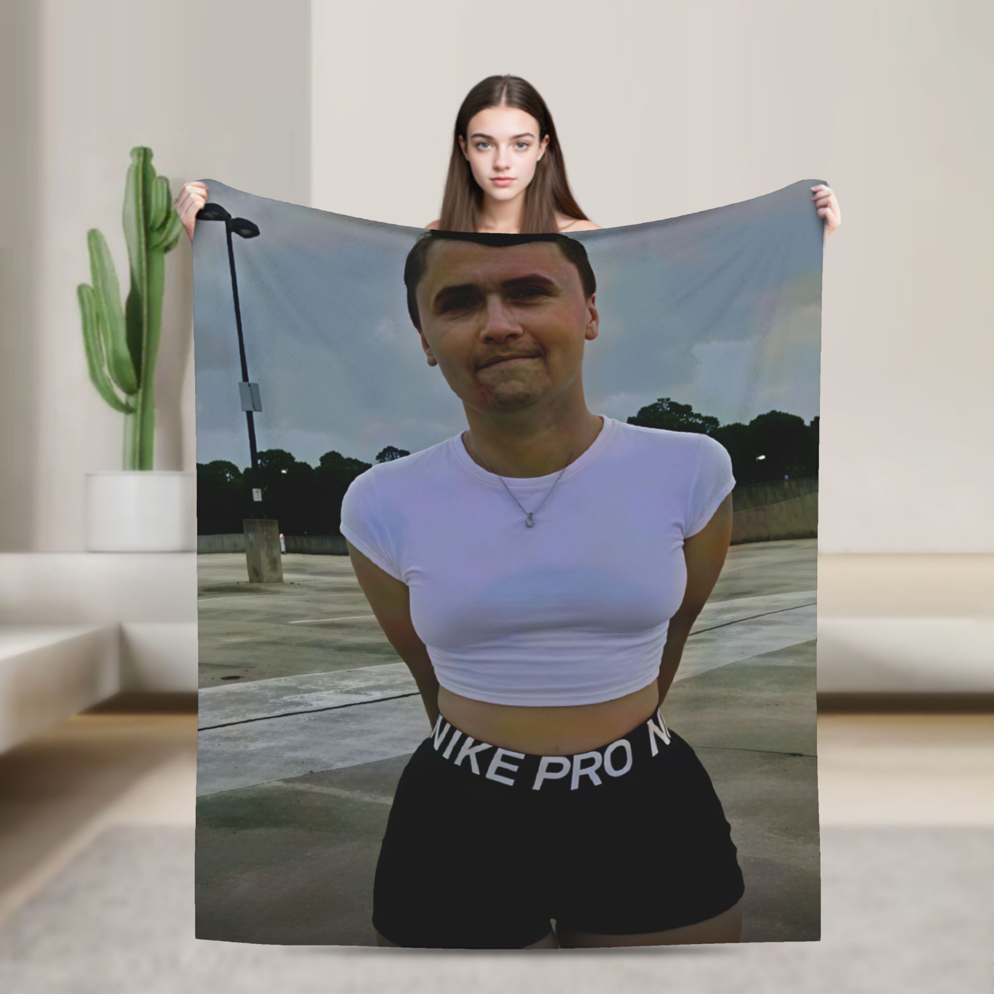 Home Decor Fallout 4 - Park Charlie Kirk Crossdressing Meme Decken