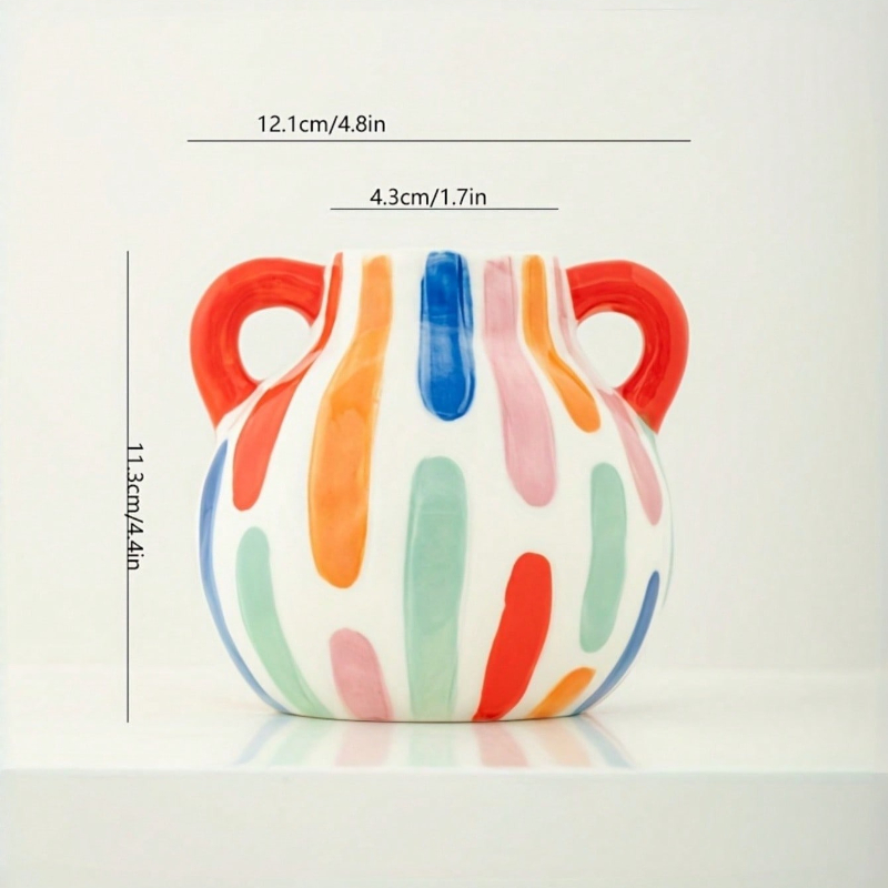 Moderne Geometrische Keramikva – Home Decor Dopamine Bewertung und Preis