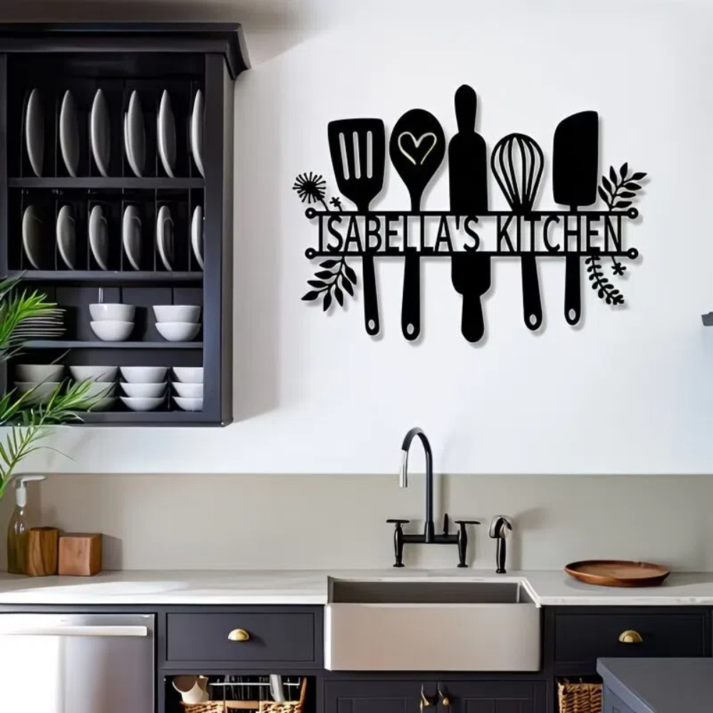 Personalisiertes Küchenlogo, i – Home Decor Logo Bewertung und Preis