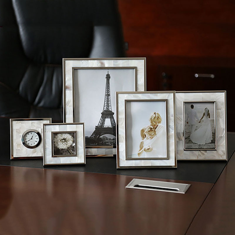 Europäischen Shell Dekorative  – Bamboo Photo Frame Bewertung und Preis