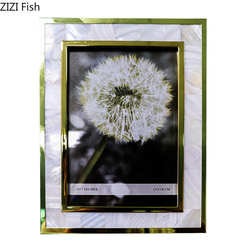 Europäischen Shell Dekorative  – Bamboo Photo Frame Bewertung und Preis