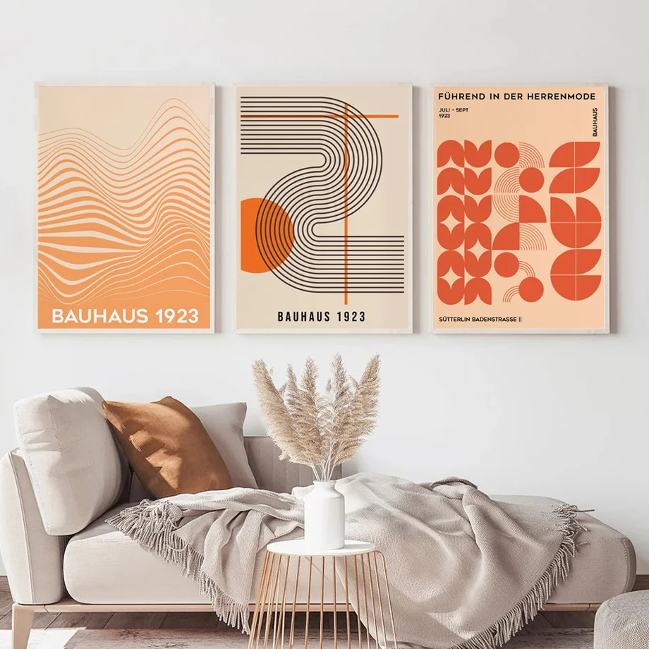 Bauhaus Expo Leinwand-Wandkuns – Home Decor Expo Bewertung und Preis