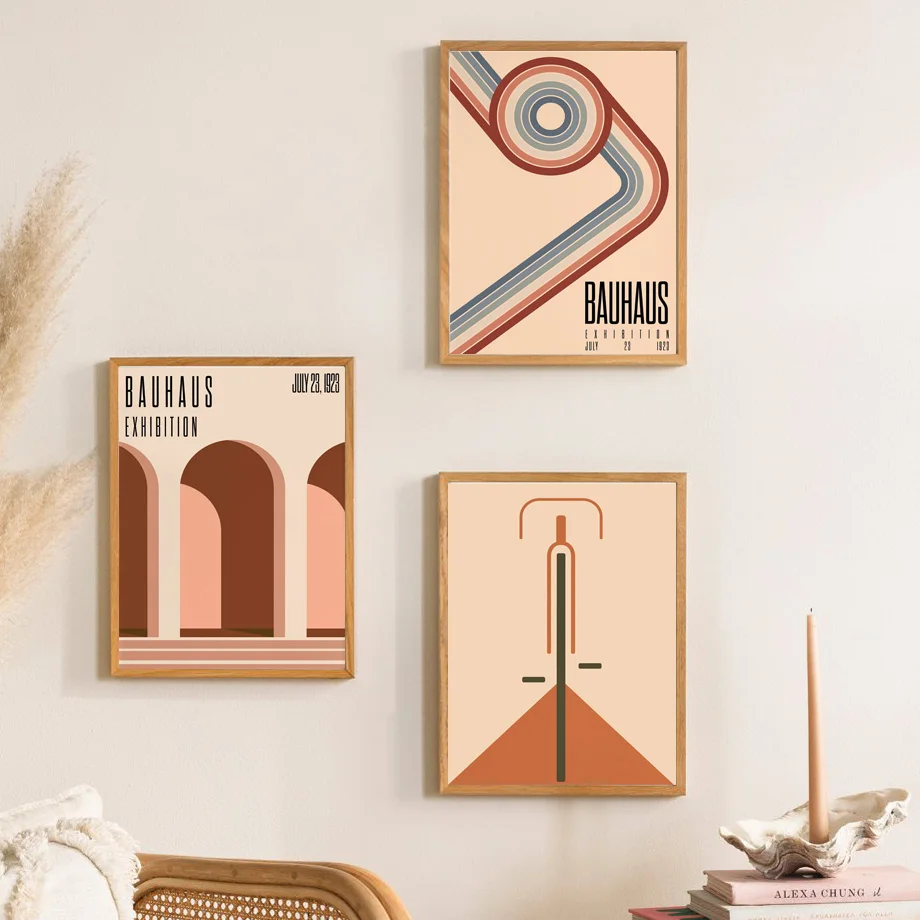 Bauhaus Expo Leinwand-Wandkuns – Home Decor Expo Bewertung und Preis