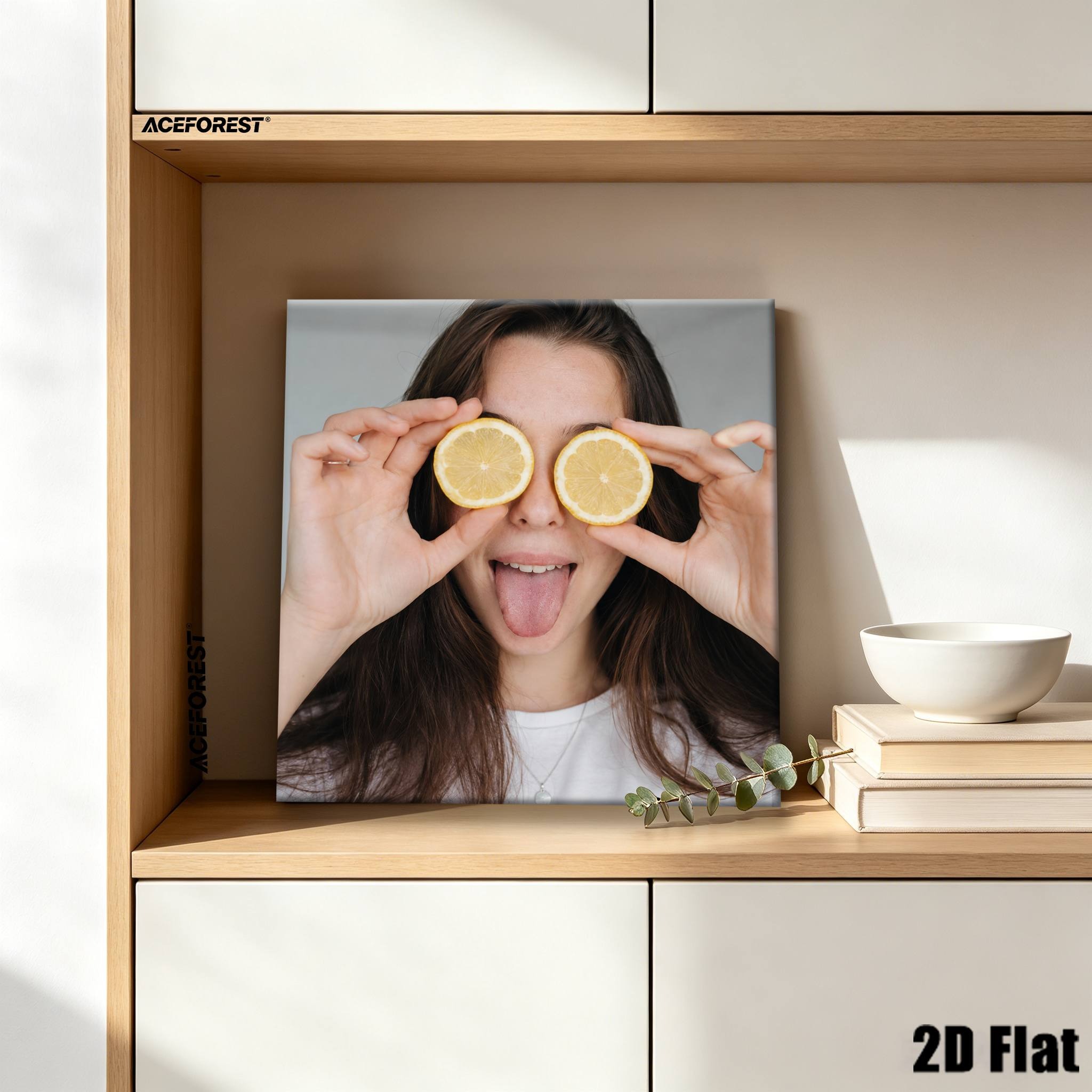 Personalisiertes 2D-Familienpo – Home Decor Canvas Bewertung und Preis