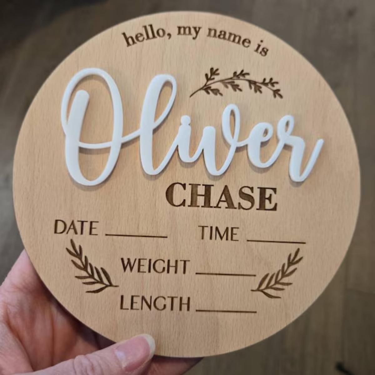 1 Stück personalisiertes Baby- – Home Decor Unique Bewertung und Preis
