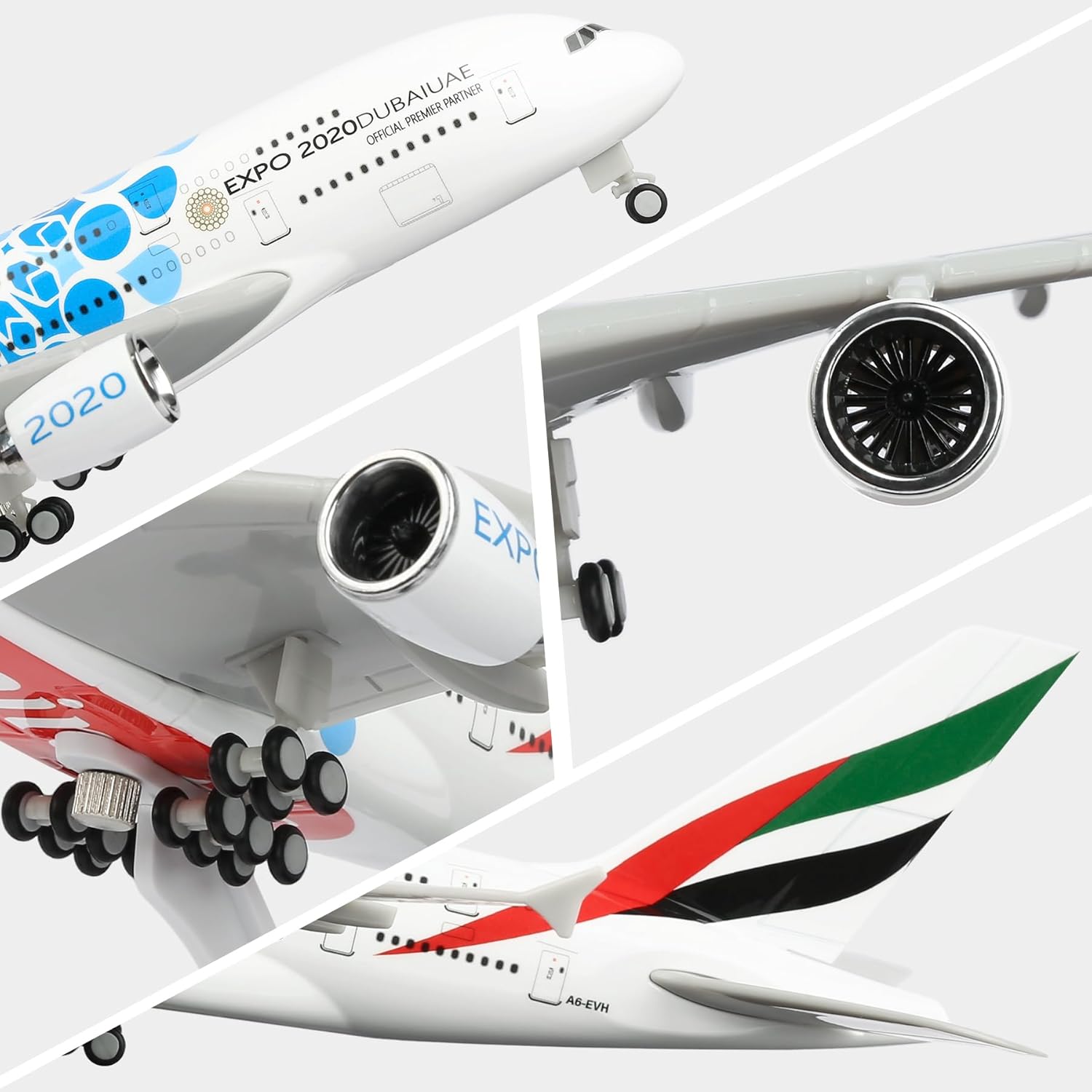 30cm UAE Expo A380 Airlines Fl – Home Decor Expo Bewertung und Preis