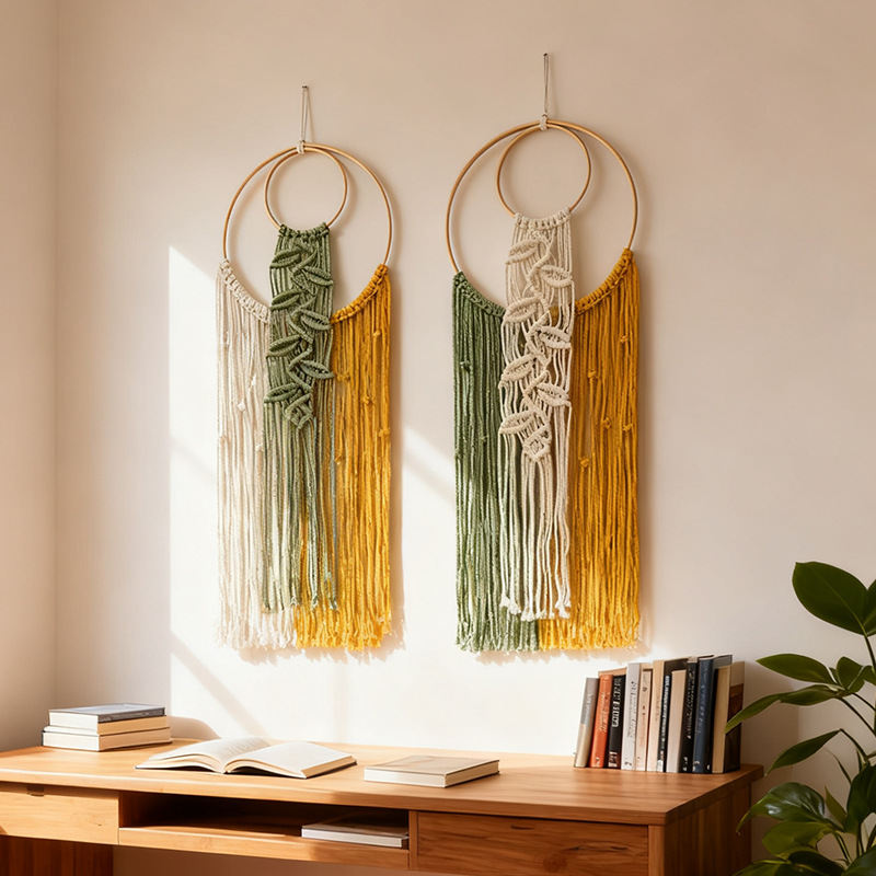 29x90cm Grüner Böhmischer Hand – Home Decor Green Bewertung und Preis
