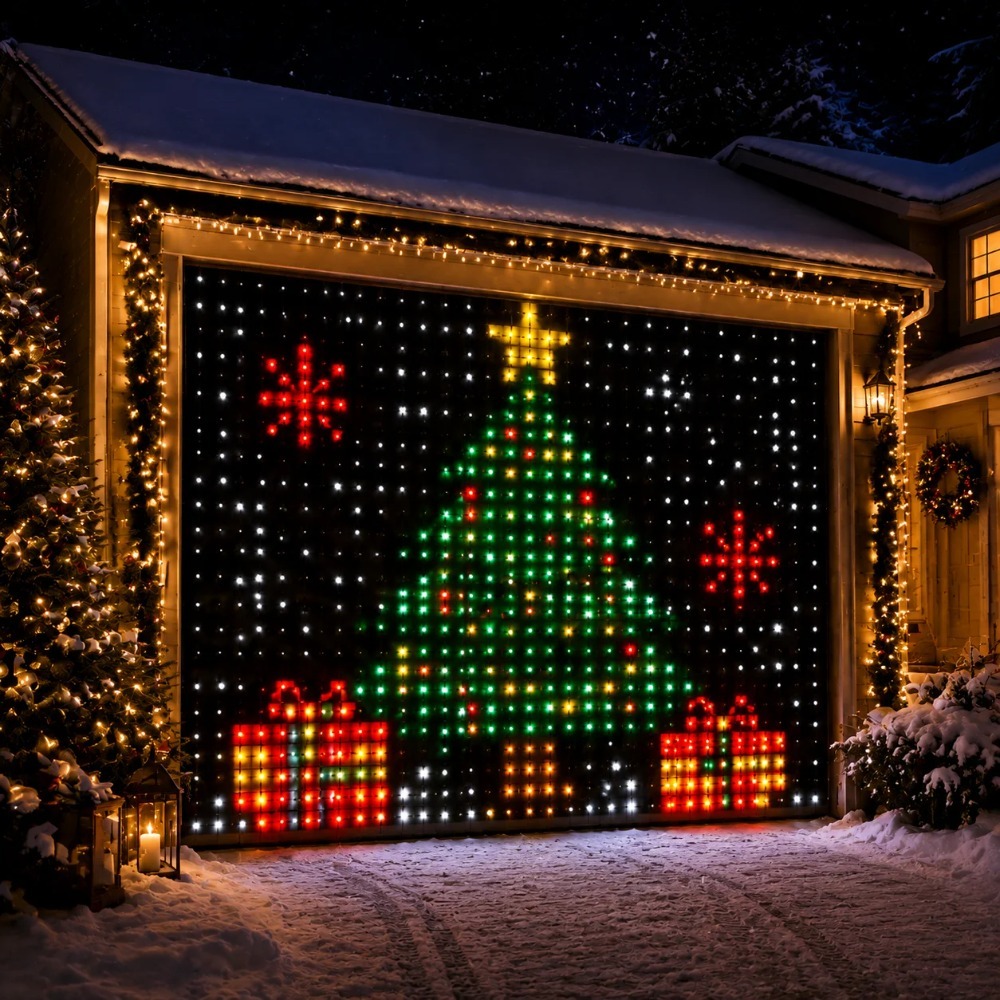 LED-Pixel-Lichtvorhang mit Blu – Home Decor Free App Bewertung und Preis