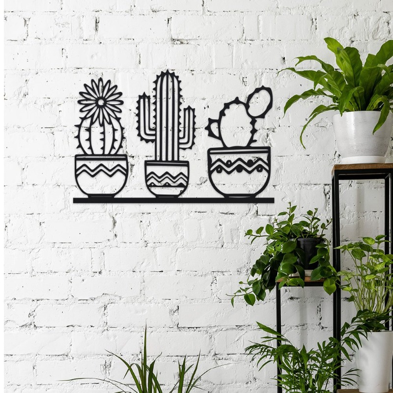 Rustikale Kaktus-Metallwanddek – Home Decor Garden Ideas Bewertung und Preis