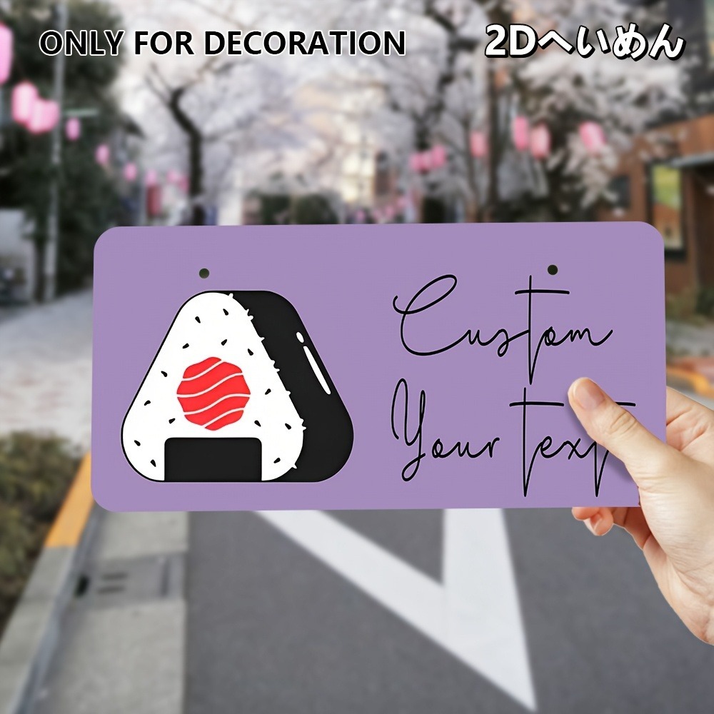 2D flache, personalisierte Met – Home Decor Logo Bewertung und Preis