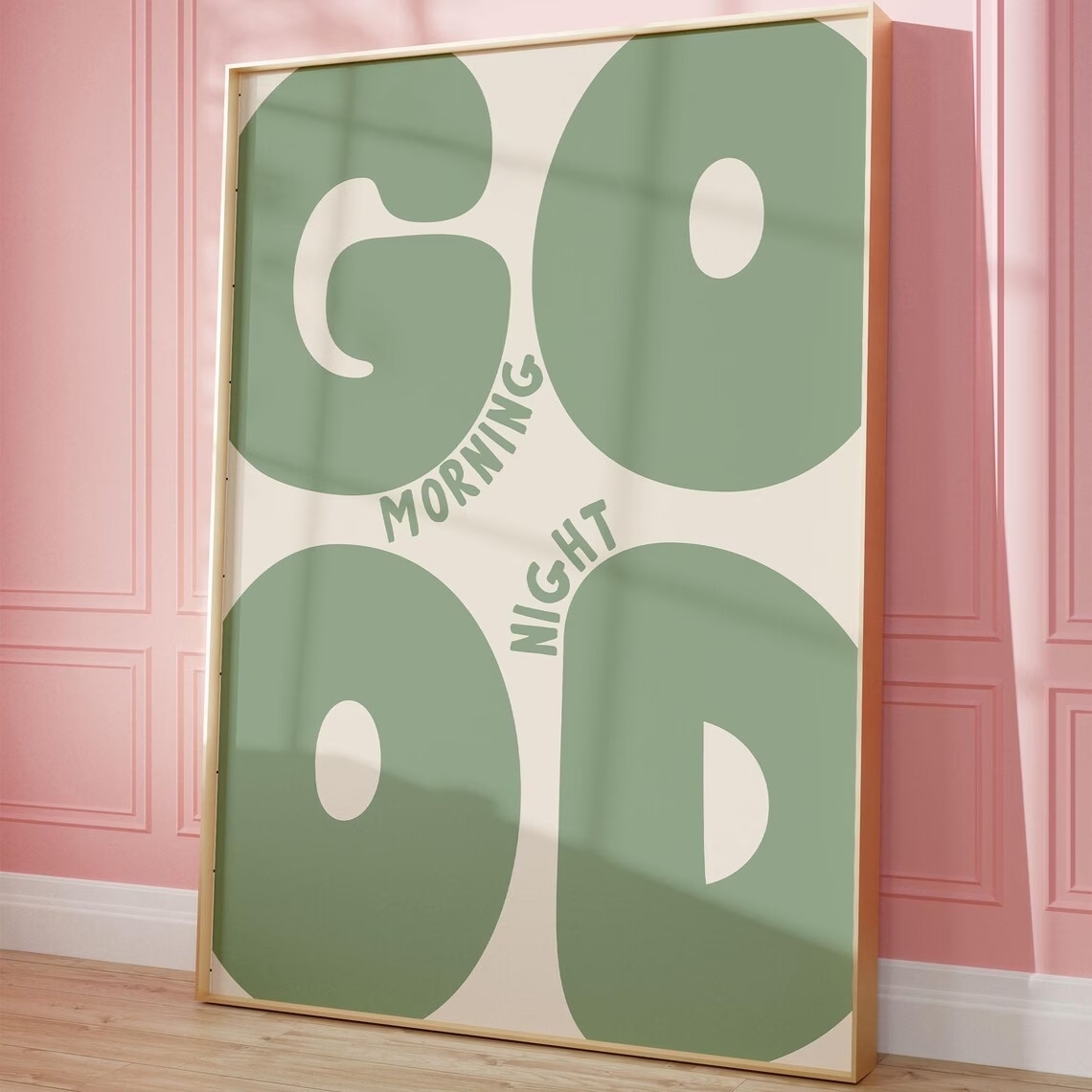 Moderne grüne Wandkunst mit Gu – Home Decor Green Bewertung und Preis