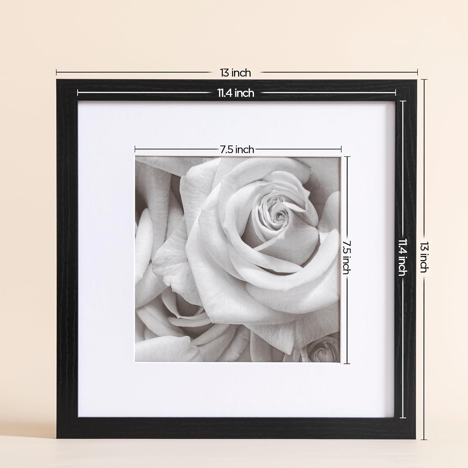 12 x 12 Bilderrahmen-Set, 9 kl – Bamboo Photo Frame Bewertung und Preis