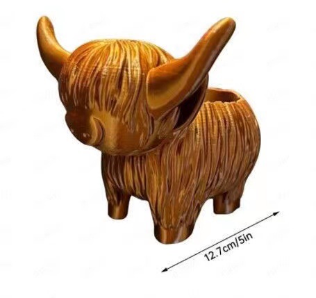 Highland Cow Resin Figur – süß – Home Decor Garden Ideas Bewertung und Preis