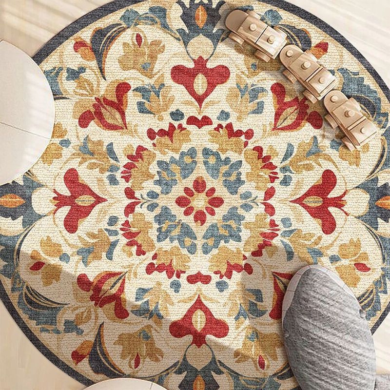 Runde Mandala-Teppiche im ethn – Home Decor Ig Bewertung und Preis