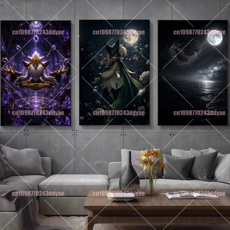 Anime Pokemon Charakter Leinwa – Home Decor Canvas Bewertung und Preis