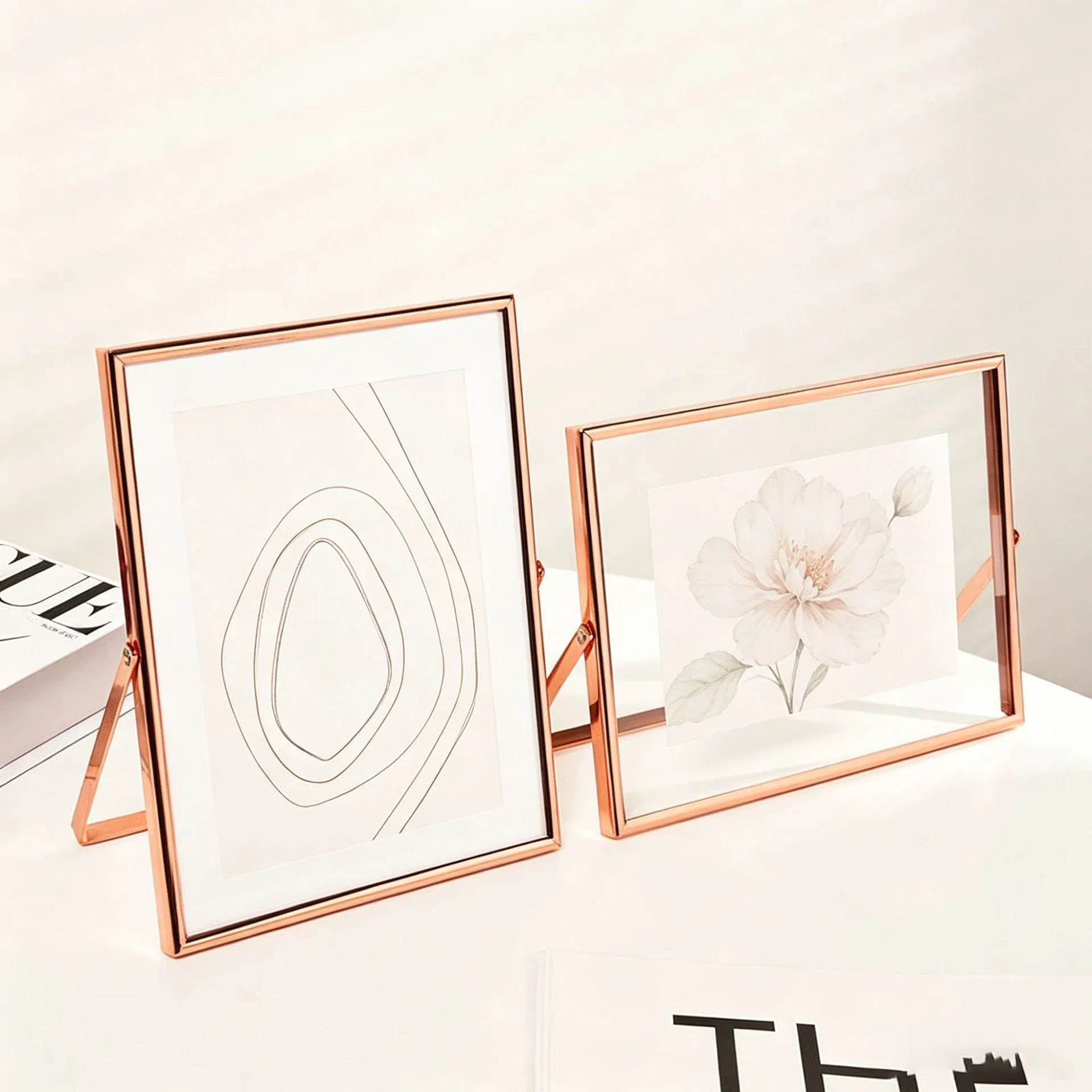 Doppelseitiger Transparenter G – Bamboo Photo Frame Bewertung und Preis