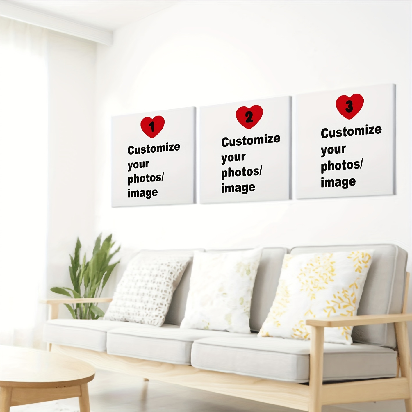 3 teile/satz Benutzerdefiniert – Home Decor Canvas Bewertung und Preis