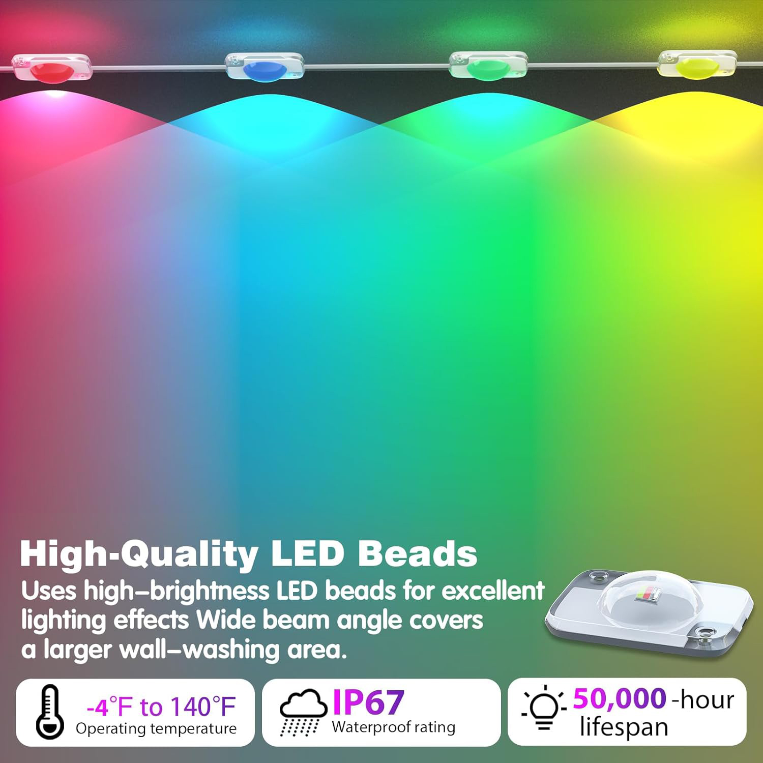 300FT RGB Smarte Permanente Au – Home Decor Free App Bewertung und Preis