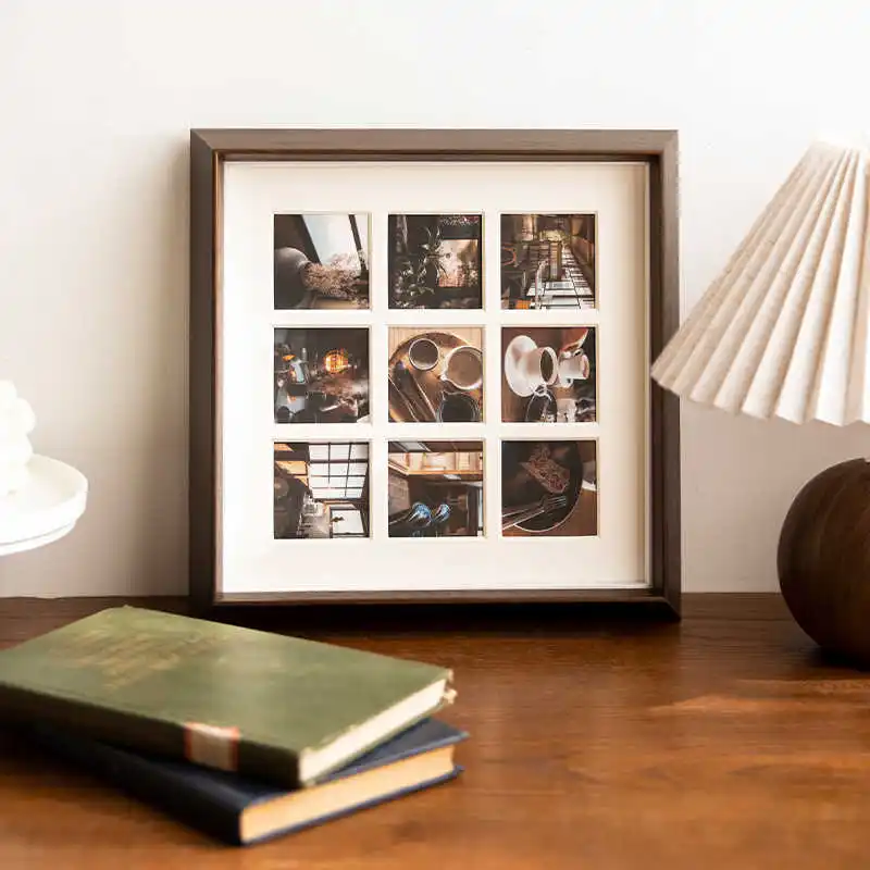 Quadratischer Bilderrahmenstän – Bamboo Photo Frame Bewertung und Preis