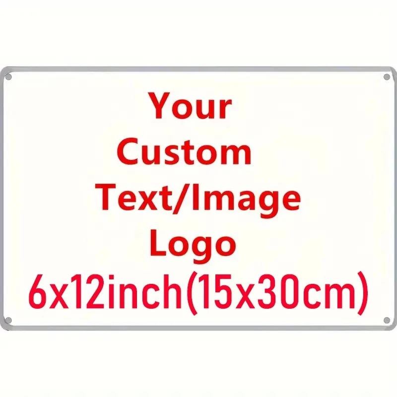 [2D Flach] 6×12 Zoll 15×30cm P – Home Decor Logo Bewertung und Preis