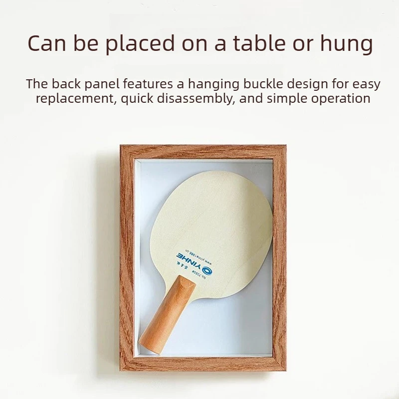 Tischtennisschläger-Displayrah – Bamboo Photo Frame Bewertung und Preis