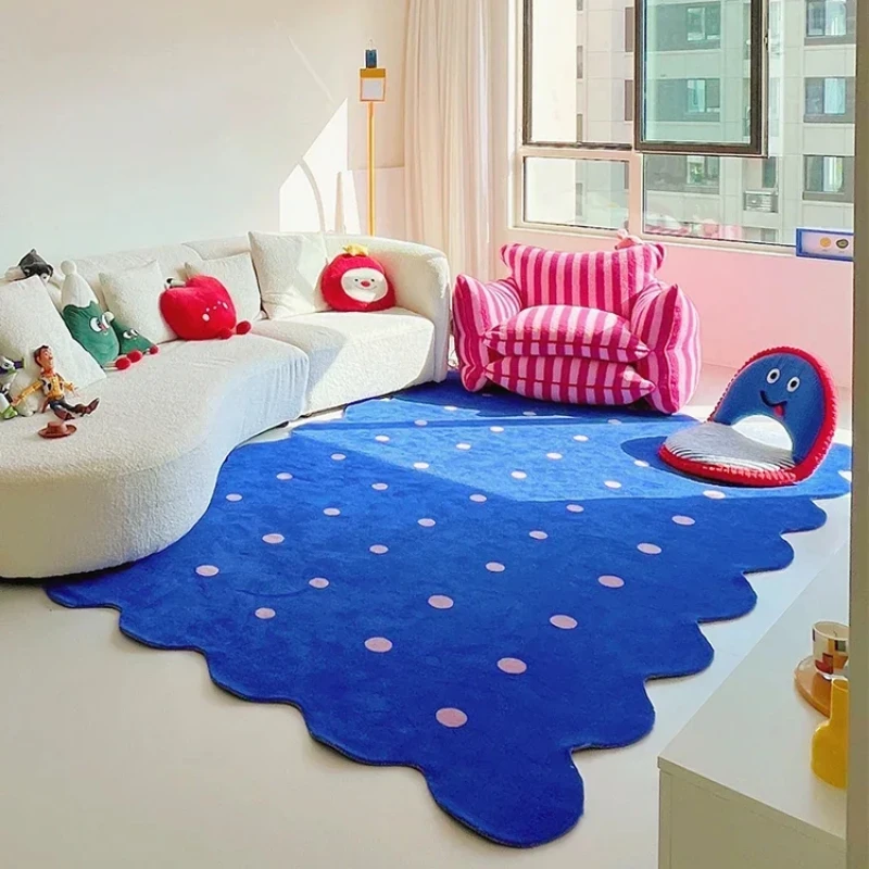 Klein Blauer, unregelmäßiger,  – Home Decor Ig Bewertung und Preis